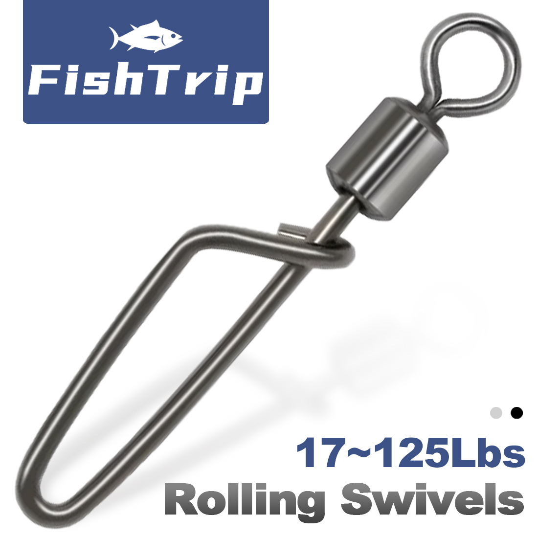 Ice Fishing Tip Up - FishTrip 50 pièces roulant pivotant Coastlock