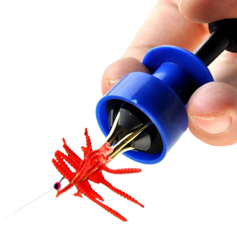 Ice Fishing Tip Up - Clip pour vers rouges, dispositif d'appâtage