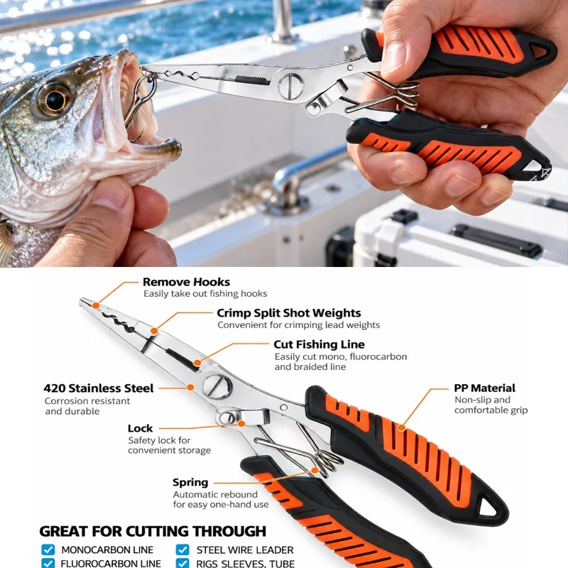 Ensemble de pinces de pêche mu - Fishing Equipment Cheap avis et prix